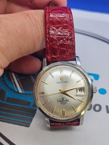 Relógio Antigo Election Supermatic 41 Jewels – Automático – Swiss Made – Vintage