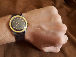 Sindaco Swiss Gilt Bezel “WWII Military” (Calibre Sindaco 115, c. 1940s)