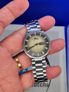 MIDO OCEAN STAR DATODAY AUTOMATIC - LINDO FUMÉ DIAL
