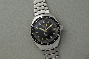 Raro Mondaine Lobster Diver Automatic 200m Freccione Hands Bracelet Mondaine