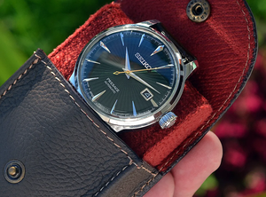 Seiko Presage Green Mockingbird Cocktail Ref. 4R35-01T0  Cal.calibre 4R35 - 2019  