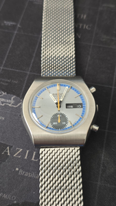 SEIKO 6139-8020 “BLUE EYE”: RACER EM ESTADO MINT -  Novembro/1972