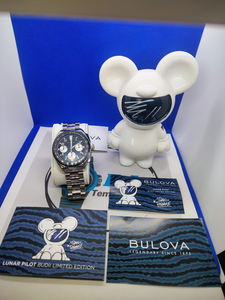 Bulova Lunar Pilot Budii Thiago Rosinhole 98A329 - Cal. NP20 (UHF) - Edição Limitada 