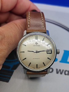  Certina Automatic – 35mm – Calendário – Swiss Made Vintage 1960